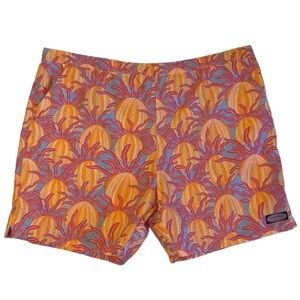 Vineyard Vines Novelty Sea Urchin Print Chappy Swim Trunks Men's XXL‎